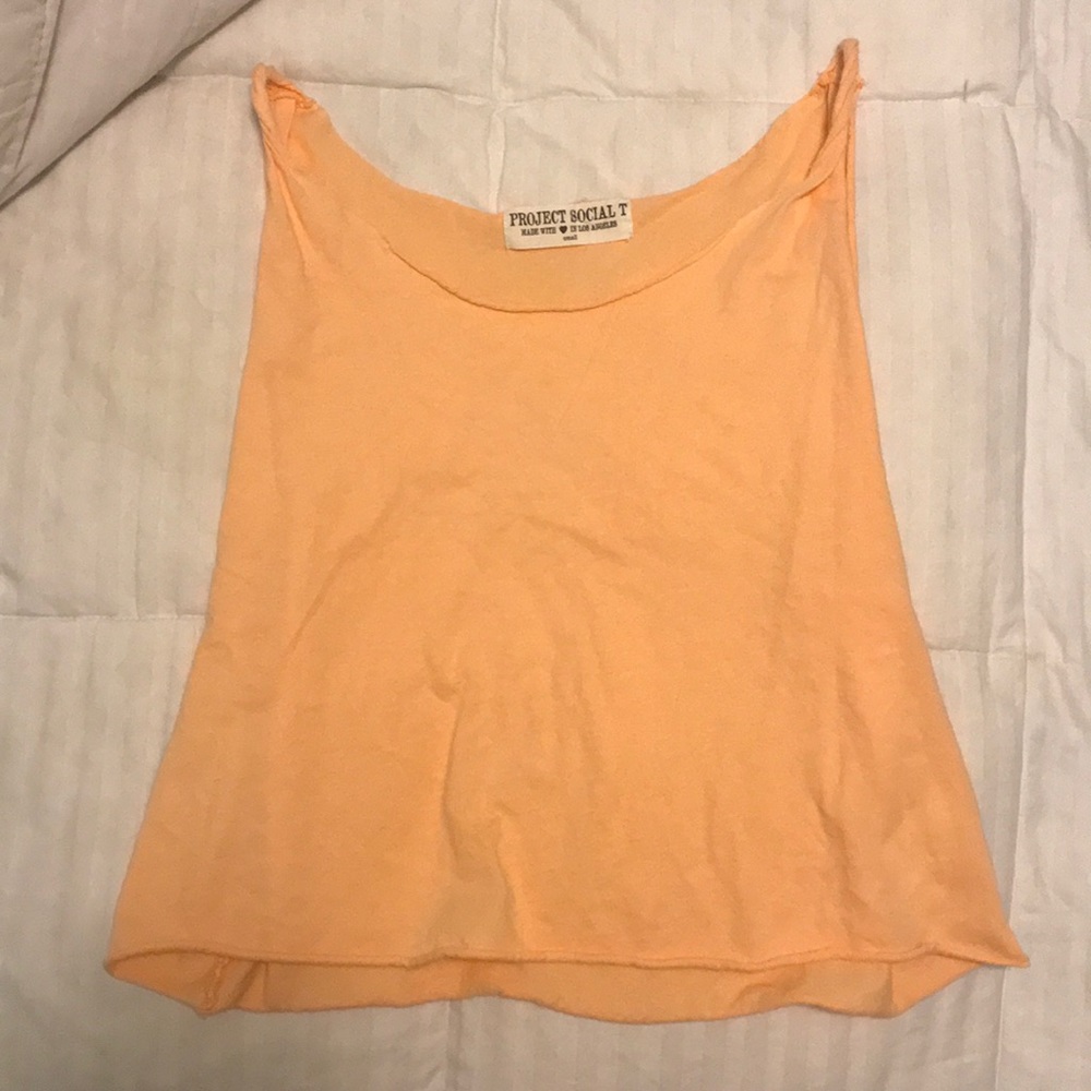Urban Outfitters Light Orange Tank